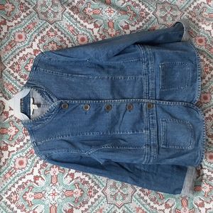 JM Collection Petite Cotton Jean Jacket, Size 12P